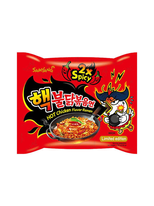 Buldak Korean Fire Noodles 2x Spicy