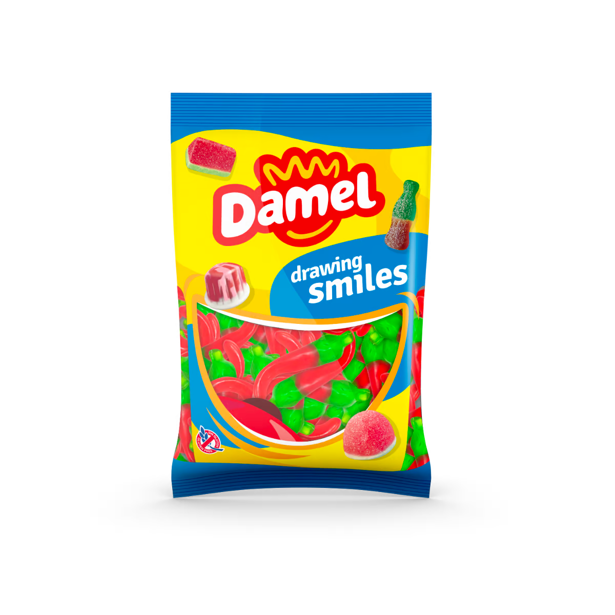 Damel Hot Chili Pepper (1kg)