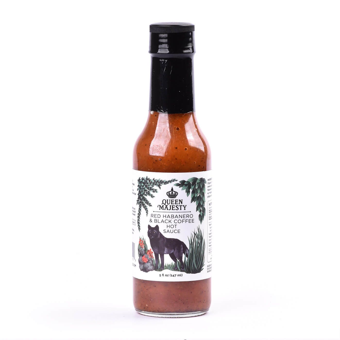 Queen Majesty Red Habanero & Black Coffee Hot Sauce