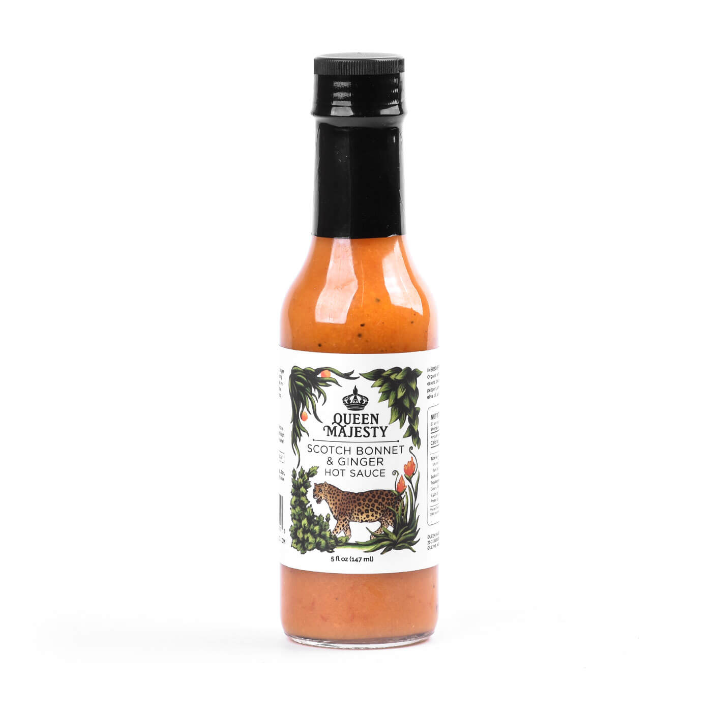 Queen Majesty Scotch Bonnet & Ginger Hot Sauce